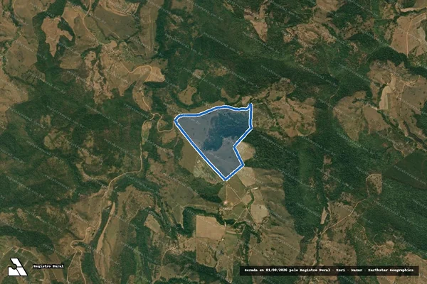 Imagem de satélite de JUREMA - Gleba 02 em Coluna - MG