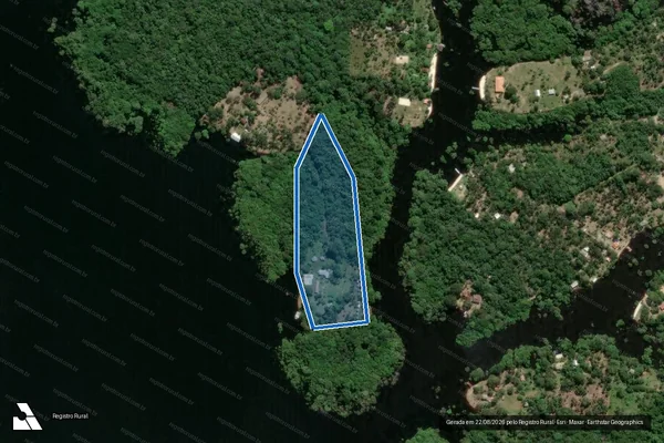 Imagem de satélite de SÍTIO ILHA BELA
