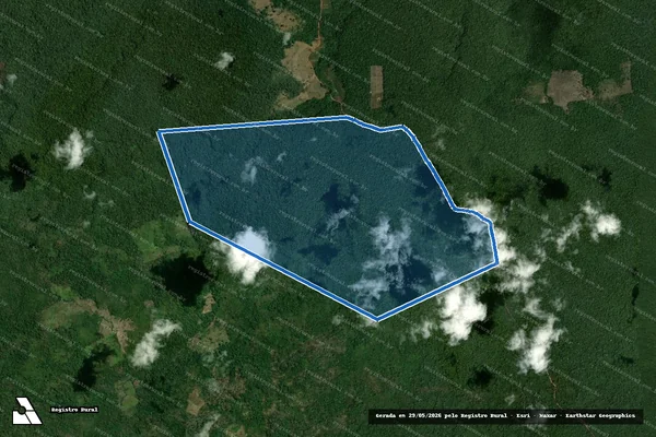 Imagem de satélite de FAZENDA INDIANA - Parcela 2 em Almeirim - PA