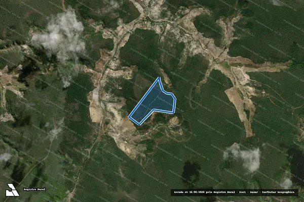 Imagem de satélite de FAZENDA CACHOEIRA - Parte 3 em Araçuaí - MG