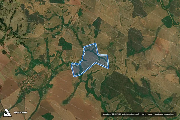 Imagem de satélite de FAZENDA DOIS IRMÃOS - FAZ DOIS IRMÃOS em Mairipotaba - GO