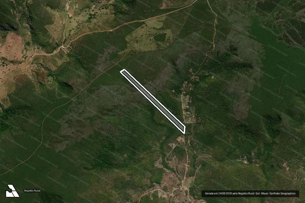 Imagem de satélite de Fazenda Lagoa e Vereda - GLEBA ? 11 em Jequitinhonha - MG