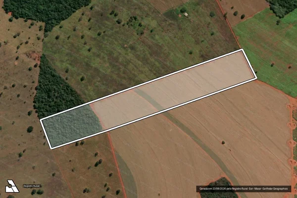 Imagem de satélite de FAZENDA  DOURADINHO - Parte 3 em Quirinópolis - GO