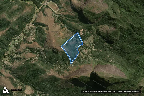 Imagem de satélite de SÍTIO JABITACA - Parte 1 em Petrópolis - RJ