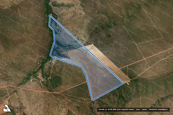 Imagem de satélite de FAZENDA CHAPADÕES - 001 em Alto Parnaíba - MA