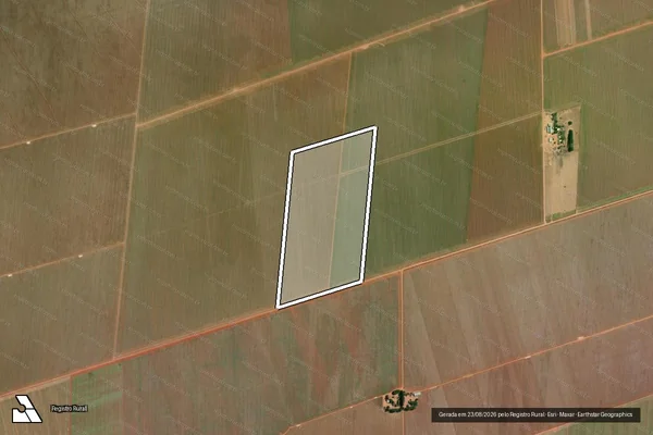 Imagem de satélite de Fazenda São Luiz ? Lote 03 - Fazenda São Luiz ? Lote 03 ? Sul em São Domingos - GO