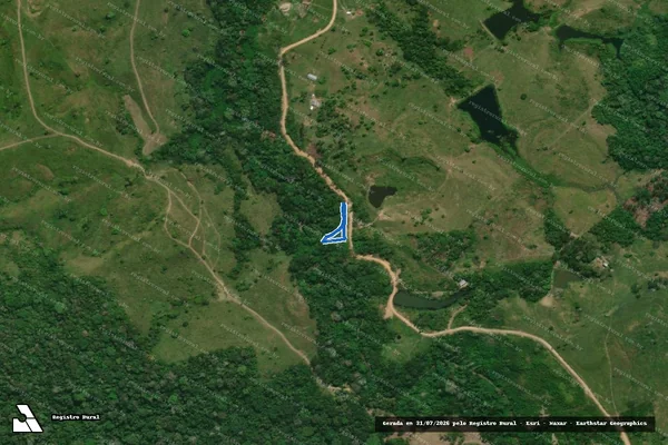 Imagem de satélite de Colônia São Francisco  - PARCELA 02 em Tarauacá - AC