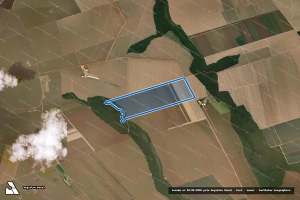 Imagem de satélite de FAZENDA COLORADO - Gleba 4808 - B em Sorriso - MT