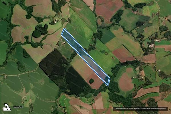 Imagem de satélite de SDE - Parte 1 em Passo Fundo - RS