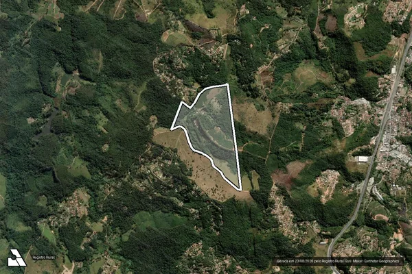 Imagem de satélite de Perímetro - Parte 1 em Atibaia - SP