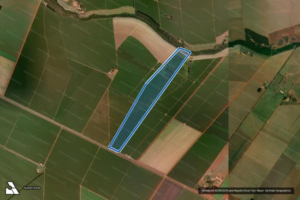 Imagem de satélite de Fazenda Rio Grande II - Gleba C em Chapadão do Sul - MS