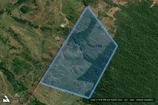 Imagem de satélite de FAZENDA SERRA NEGRA II - Parcela 1 em Marabá - PA