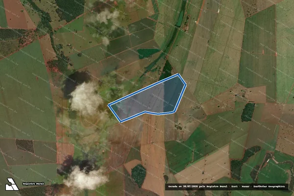Imagem de satélite de Sitio Córrego Bonito - Parte 1 em Iturama - MG