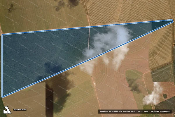 Imagem de satélite de Fazenda Arizona - Fazenda Arizona em Corrente - PI