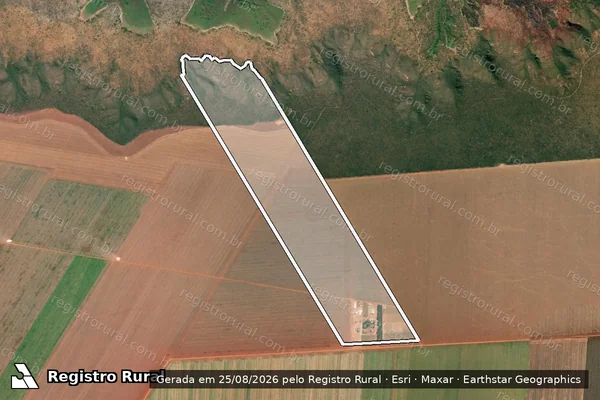 Imagem de satélite de Lote nº 39-A3, do Loteamento São José ? 3ª Etapa. - Única em Mateiros - TO