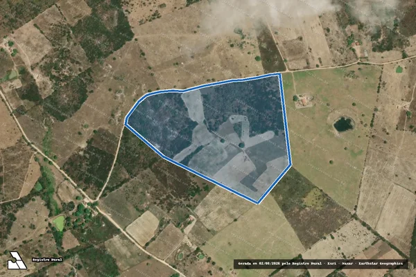 Imagem de satélite de SÍTIO FLORESTA II / A - Sítio Floresta II (Área Comunitária 1) em Pesqueira - PE