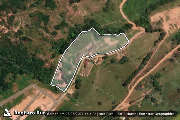 Imagem de satélite de Fazenda Boa Vista  - Parte 18 em São Gonçalo do Sapucaí - MG