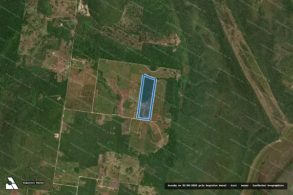 Imagem de satélite de PROJETO DE ASSENTAMENTO 72 - Lote 05 em Ladário - MS