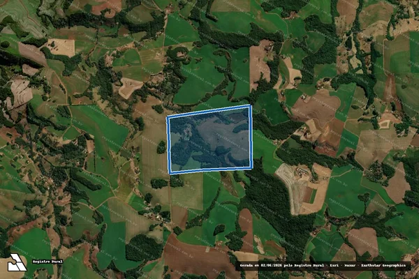 Imagem de satélite de SÍTIO MENEGUZZI ? I - SÍTIO MENEGUZZI  -I em Chopinzinho - PR