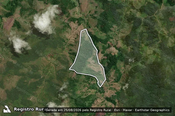 Imagem de satélite de FAZENDA SOBRADINHO - PARTE 1 em Itagibá - BA