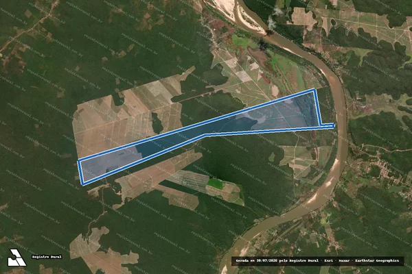 Imagem de satélite de FAZENDA CERCADINHO / Faz. Cercadinho III em Caxias - MA