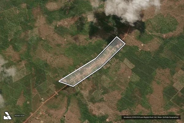 Imagem de satélite de POVOADO FORQUILHA/PA MATA FOME / Parte 1