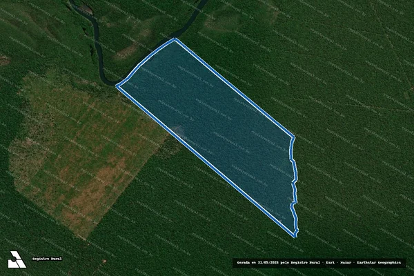 Imagem de satélite de Fazenda São José - PARTE 1 em Marcelândia - MT