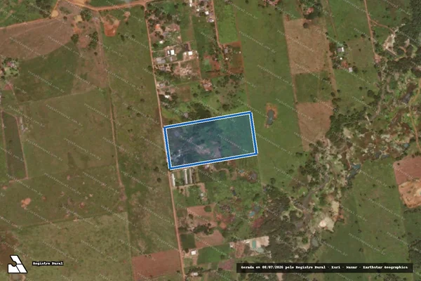 Imagem de satélite de P.A. SANTO EXPEDITO II em Nova Canaã do Norte - MT