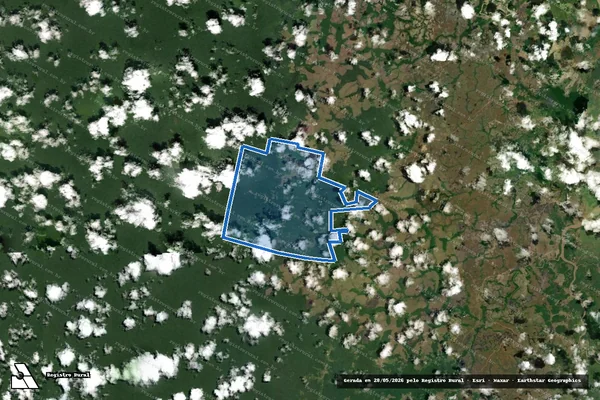 Imagem de satélite de PA CRUZEIRO - Parte 1 em Amapá - AP