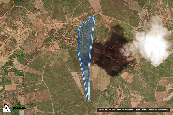 Imagem de satélite de SÍTIO PEDRA INFICADA - Parte 1 em Afrânio - PE