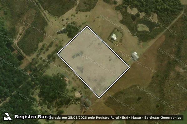 Imagem de satélite de ESTANCIA BONITA - Parte 2 em Campo Alegre - SC