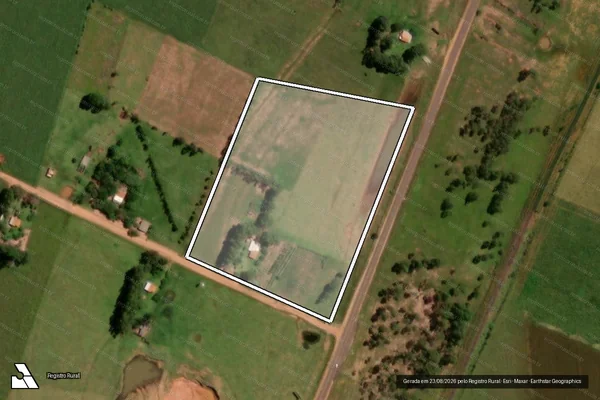 Imagem de satélite de Projeto de Assentamento Itamarati II (Gleba A) - Lote 07 em Ponta Porã - MS