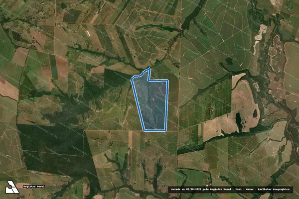 Imagem de satélite de FAZENDA SÃO JOSÉ – LOTE A em Umuarama - PR