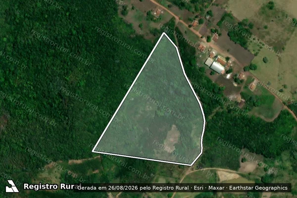 Imagem de satélite de LOTE 05 PA SITIO - LOTE 05 DO P.A SÍTIO GLEBA A em Dona Inês - PB
