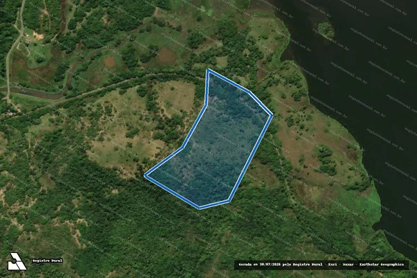 Imagem de satélite de FAZENDA TERRA SANTA 02 - FAZENDA TERRA SANTA 02 em Simões Filho - BA