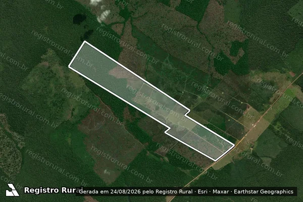 Imagem de satélite de FAZENDA ESPERANÇA