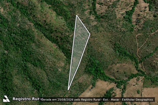 Imagem de satélite de FAZENDA SANTO ANTONIO - Parte 2 em Trombas - GO