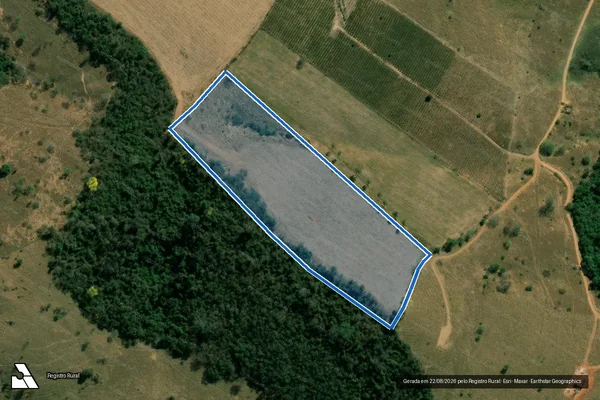 Imagem de satélite de Fazenda do Rio Grande - 01 em Cana Verde - MG
