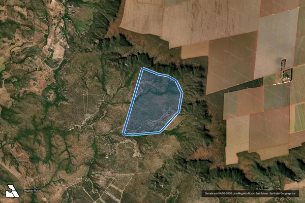 Imagem de satélite de Fazenda Toscana - Fazenda Toscana em São Domingos - GO