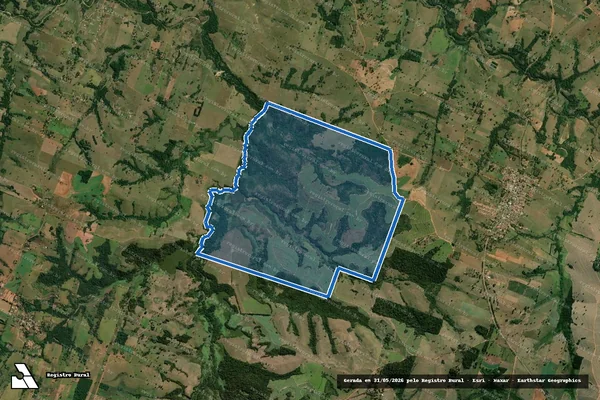 Imagem de satélite de FAZENDA SANT`ANNA - Parte 1 em Caiabu - SP