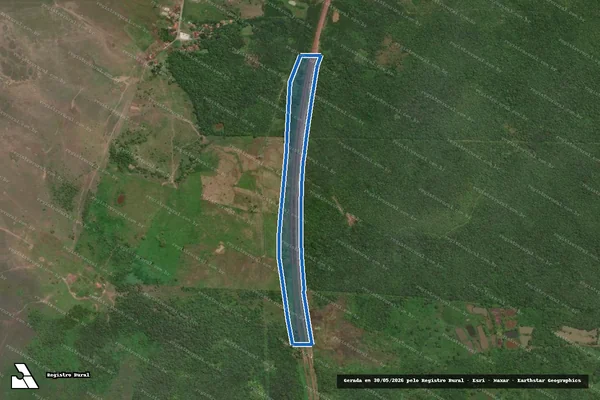 Imagem de satélite de EFC 159, 160, 164 - EFC 159, 160, 164 em Bacabeira - MA