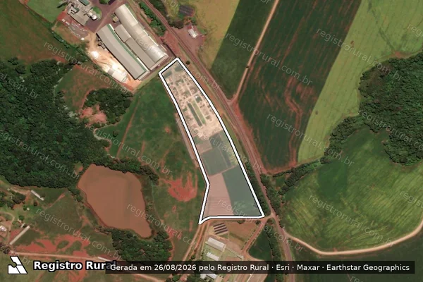 Imagem de satélite de LINHA BEIRA CAMPO - Parte 2 em Sarandi - RS