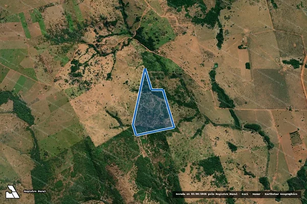 Imagem de satélite de Fazenda São José - em Salto do Céu - MT