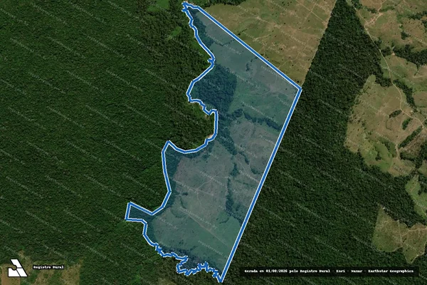Imagem de satélite de Fazenda Santa Terezinha - PARTE 1 em Juína - MT