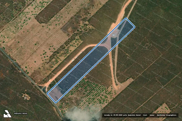 Imagem de satélite de LOTE 40 ? PA CASQUEIRA - LOTE 40 em Areia Branca - RN