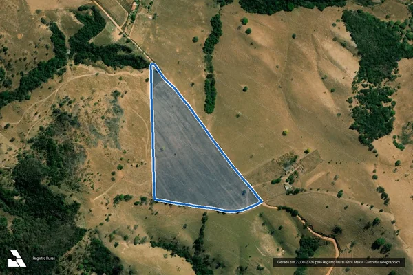 Imagem de satélite de Fazenda Jacutinga - PARCELA 02 em Campo Belo - MG
