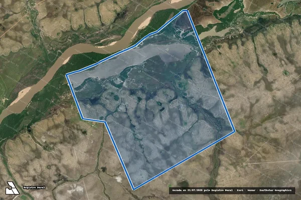 Imagem de satélite de Fazenda Lua Nova - Fazenda Lua Nova em Bonfim - RR