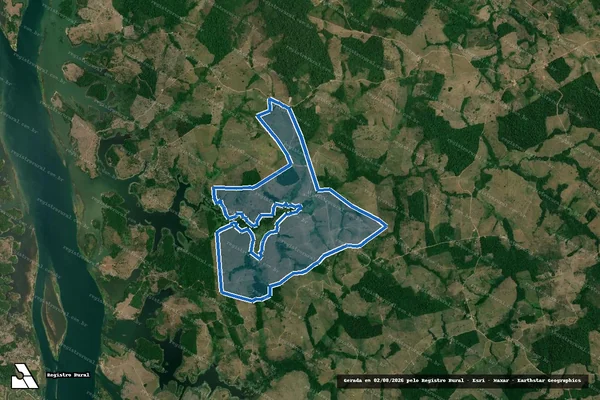 Imagem de satélite de FAZENDA DONZELA - Parte 1 em Nova Ipixuna - PA