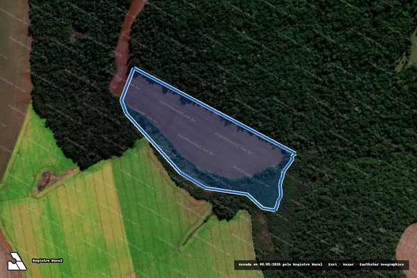 Imagem de satélite de Fazenda Paineira ? Casa Branca - Fazenda Paineira ? Casa Branca em Foz do Jordão - PR