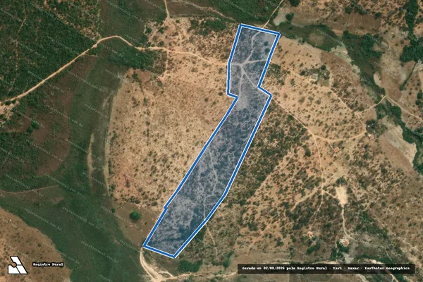 Imagem de satélite de Fazenda Vargem Grande - Parte 1 em Bocaiúva - MG